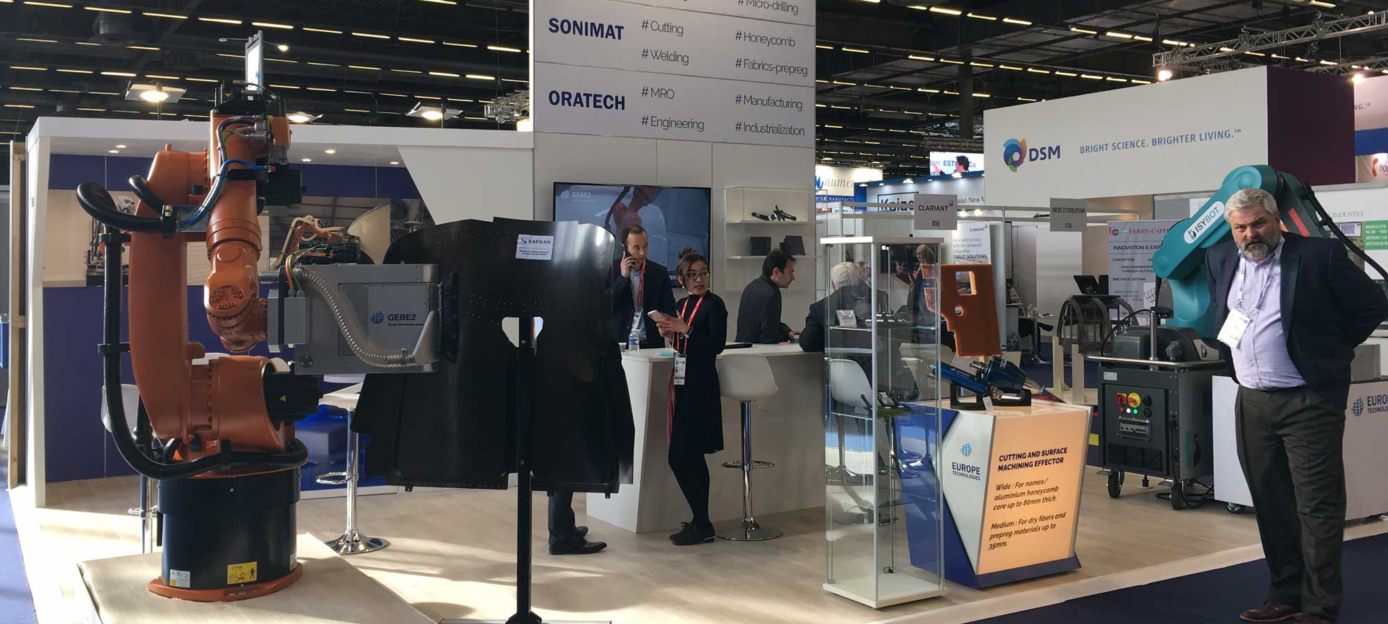 JEC - GEBE2 - SONIMAT - ORATECH - EUROPE TECHNOLOGIES - 2019