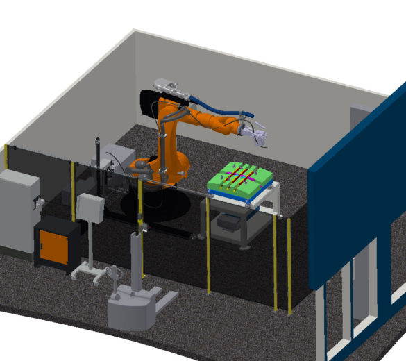 SIDEFFECT - Cellule robotisée de soudage dynamaique par induction -Europe Technologies