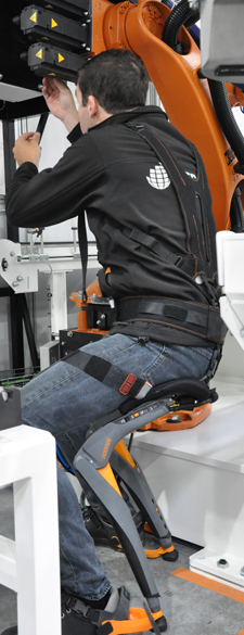 Exosquelette - Posture assis debout Exosquelette - Posture assis debout