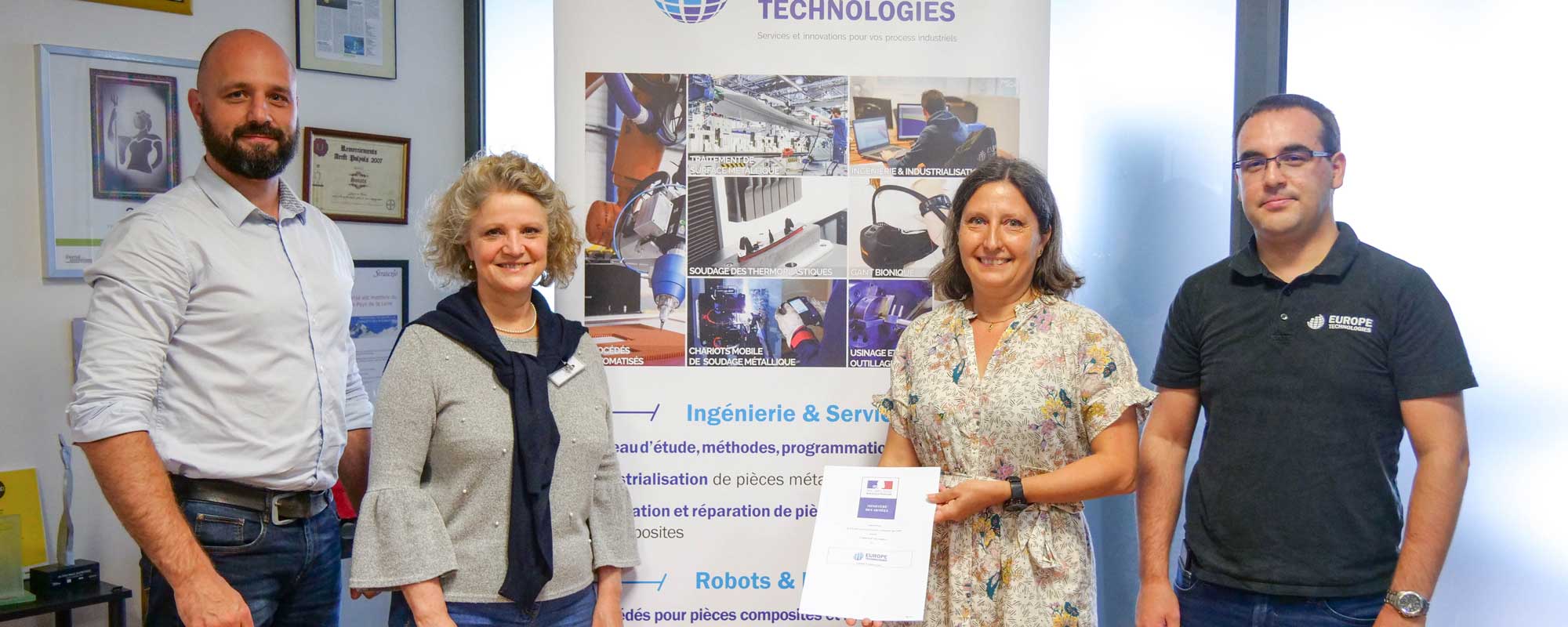 Engagement CRED44 - EUROPE TECHNOLOGIES