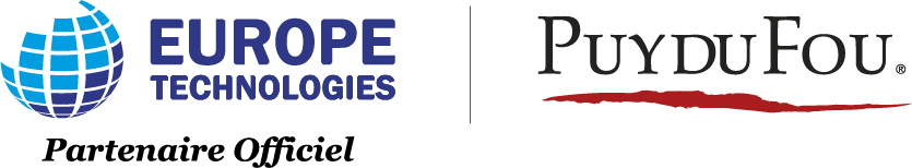 Logo composite Europe Tech x Puy du Fou